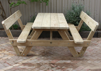 outdoor timber furniture