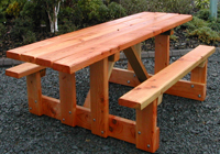 solid timber school tables for sheltered areas