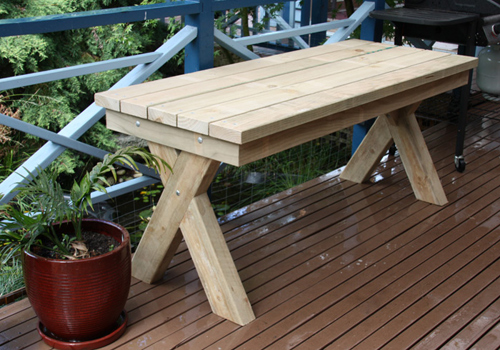 for great tables treated pine tables Melbourne versions of the crossed leg tables