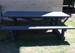 T Frame Doubles Cafe or Picnic Table