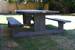 T Frame Doubles Cafe or Picnic Table