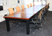 Sleeper boardroom timber table