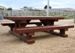 Solid Sleeper Picnic Tables